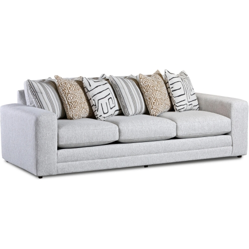 Sofa in Durango Pewter Off White Fabric